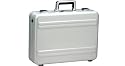 APW Silver Aluminum Notebook Carrying Case 13.6X18.6X5