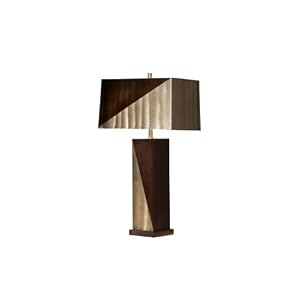 Nova Lighting 11496 Two Tone Table Lamp, 2-Pack, Bronze Rootbeers Aluminum Base and Bronze... by