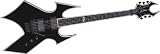 B.C. Rich NJ Deluxe Warbeast Guitar, Onyx
