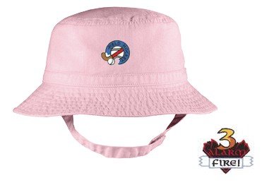 Embroidered Infant Bucket Cap with the image of: 3 alarm logo