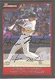 Hideki Matsui, New York Yankees, 2006 Bowman Autographed Card