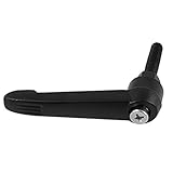 uxcell 調整ハンドル　調整ノブ　ブラック　メタル　スレッド直径7.5mm　埋め込む発条　機械部品