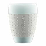 Produkt-Bild: Bodum Pavina Porzellan-Becher, 0,4l, cr'me-wei&aacute; (2er-Set) [Haushaltswaren]