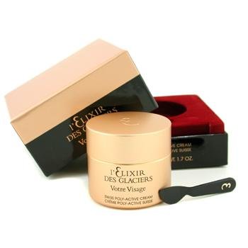 Valmont by VALMONT Elixir Des Glaciers Votre Visage Swiss Poly-Active Cream ( New Packaging ) --/1.7OZ - Night Care