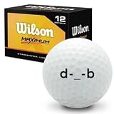 Eastern Listening to Music Wilson Maximum Novelty Golf Balls