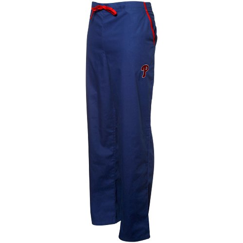 Philadelphia Phillies Royal Blue Scrub Pants (Large) at Amazon.com
