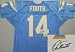 Dan Fouts San Diego Chargers NFL Hand Signed Authentic Blue Jersey