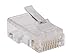 TRIPP LITE 100 Pack RJ45 Plugs for Flat Solid/Stranded Conductor Cable (N030-100-FL)
