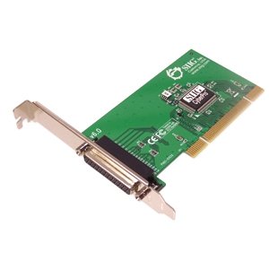 New Siig Cyberparallel Jj P00112 S6 Pci Parallel Adapter 1x25 Pin Db 25 Ieee 1284 Parallel