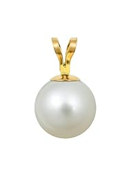 14k 18" 5.5-6mm White Freshwater Pearl AAA Quality Pendant