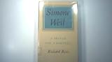 Simone Weil: Sketch for a Portrait