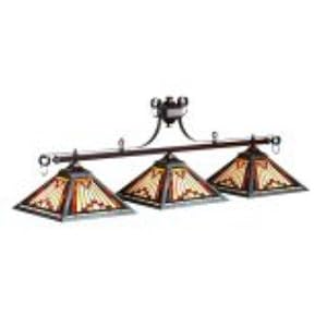 RAM 54 ft Laredo Pool Table Light - Rustic by RAM