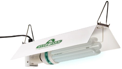 Hydrofarm FLCDG125D 125-Watt Compact Fluorescent Grow Light System with Dew Guard