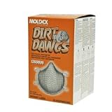 MOLDEX #1200N95 BLACK DIRT DAWGS DISPOSABLE RESPIRATOR MEDIUM/LARGE 20/BOX