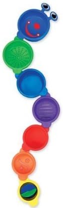 Munckin Caterpillar Spillers - Bath Toy by Munckin