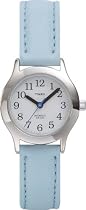 Timex Youth T772614E Easy Reader Blue Leather Strap Watch
