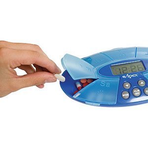 Weekly Pill Turtle XL With Reminder Clock