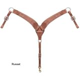 Weaver Stockman Roper Breast Collar with Spots Rus