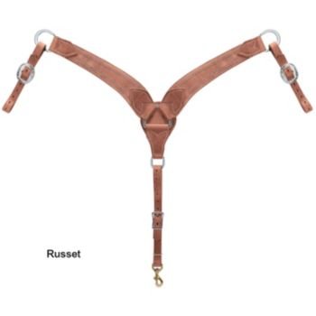 Weaver Stockman Roper Breast Collar with Spots Rus