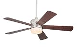 Emerson CF930BS Atomical Brushed Steel Contemporary Ceiling Fan 52 Blade Span