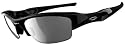 OAKLEY FLAK JACKET SUNGLASSES BLACK FRAME & VR28 BLACK IRIDIUM LENSES SIZE 56-21