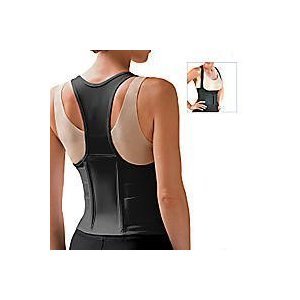 ORIGINAL CINCHER® BACK SUPPORT, Size: Small, Black