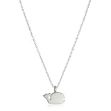 Dogeared Family Sterling Whale Charm Necklace,