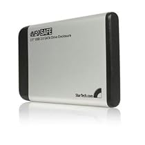 StarTech SAT2510U2 InfoSafe 2.5-Inch USB/SATA Hard Drive Enclosure