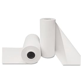 Boardwalk BUTCH1840900 900' Length x 18" Width, White Butcher Paper Roll