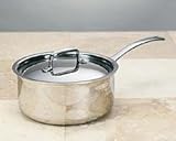 Review Gourmet Standard AS11107 / Gourmet Standard 2 Quart Tri-Ply Saucepan with Lid - AS11107