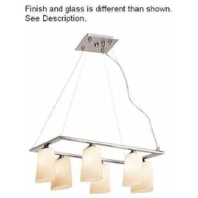 Access Lighting 64046-ORB-AMB Thea 6 Light Single Tier Chandelier in Oil Rubbed Bronze... by Access Lighting