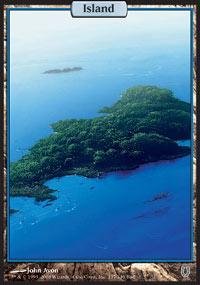 Magic: the Gathering - Island - Unhinged