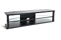 Atacama Black Wood TV Stand - Elara AV 64