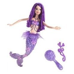 Barbie Fairytopia Purple Color Change Mermaid Doll