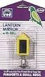 Parakeet Toys: Lantern Mirror with Bell