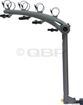 Saris Axis Steel 4-Bike Rack, 1-1/4