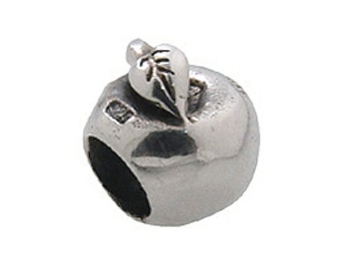 Zable Sterling Silver Apple Bead / Charm