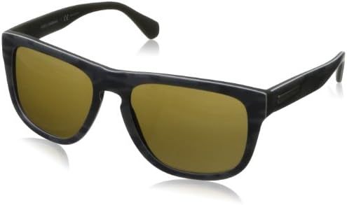 D&G Dolce & Gabbana Men's Mimetic Square Sunglasses,Top Mimetic & MetallicMilitary Green,56 mm