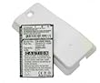 Cameron Sino Extended High Capacity 2200mAh Battery for HTC Hero + White Back Cover