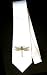 Party Decoration Necktie with insect, arthropod, aquatic, dragonfly, 
