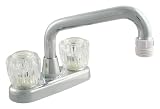 LDR 012 5205 Dual Acrylic Handle Laundry Faucet, Chrome