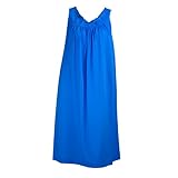 Shadowline Short Sleeveless Gown with Flower Petal Embroidery