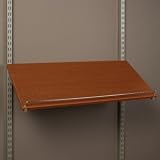 Angled Wood Shelf Bracket-Nickel