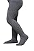 Butterfly Little Girls Ribbed Cotton Hold & Stretch Footed Tights
