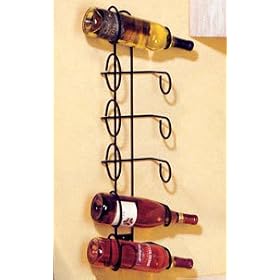 <b>Wall Mount Wine Rack - 6 Bottle</b>