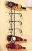 Kitchen & Housewares : Wall Mount Wine Rack - 6 Bottle
