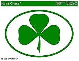 SHAMROCK (GREEN) Oval Bumper Sticker