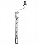 American Standard 6035 Vertispa Shower System, Polished Chrome
