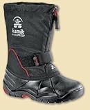  : Kamik Arctic Bear Kids Snow Boot, black toddler 8 to kid 6