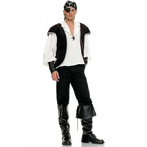 5PC Eye Patch Pirate Sexy Holiday Party Costume